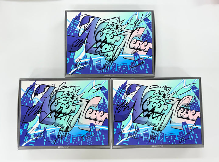 ZEROBASEONE 1st FULL ALBUM "NEVER SAY NEVER" - Hand Autograhped(Signed) Promo Album [25.9.10]
