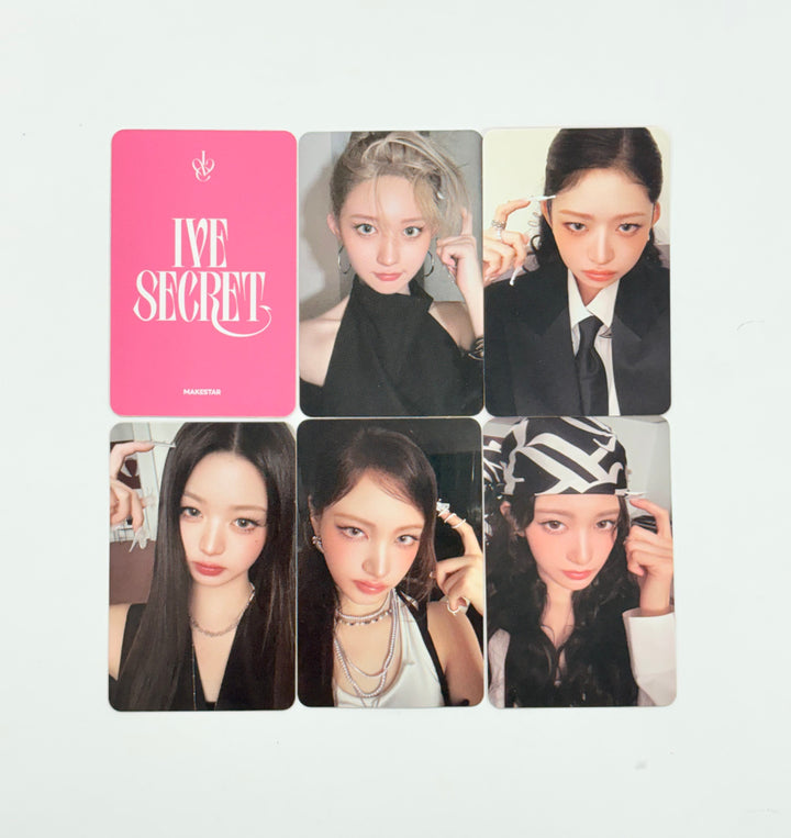 IVE "IVE SECRET" - Makestar Fansign Event Photocard [25.9.11]