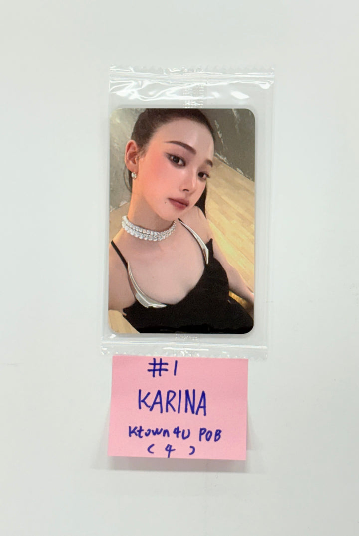 Aespa "Rich Man" - Ktown4U Pre-Order Benefit Photocard [25.9.11]