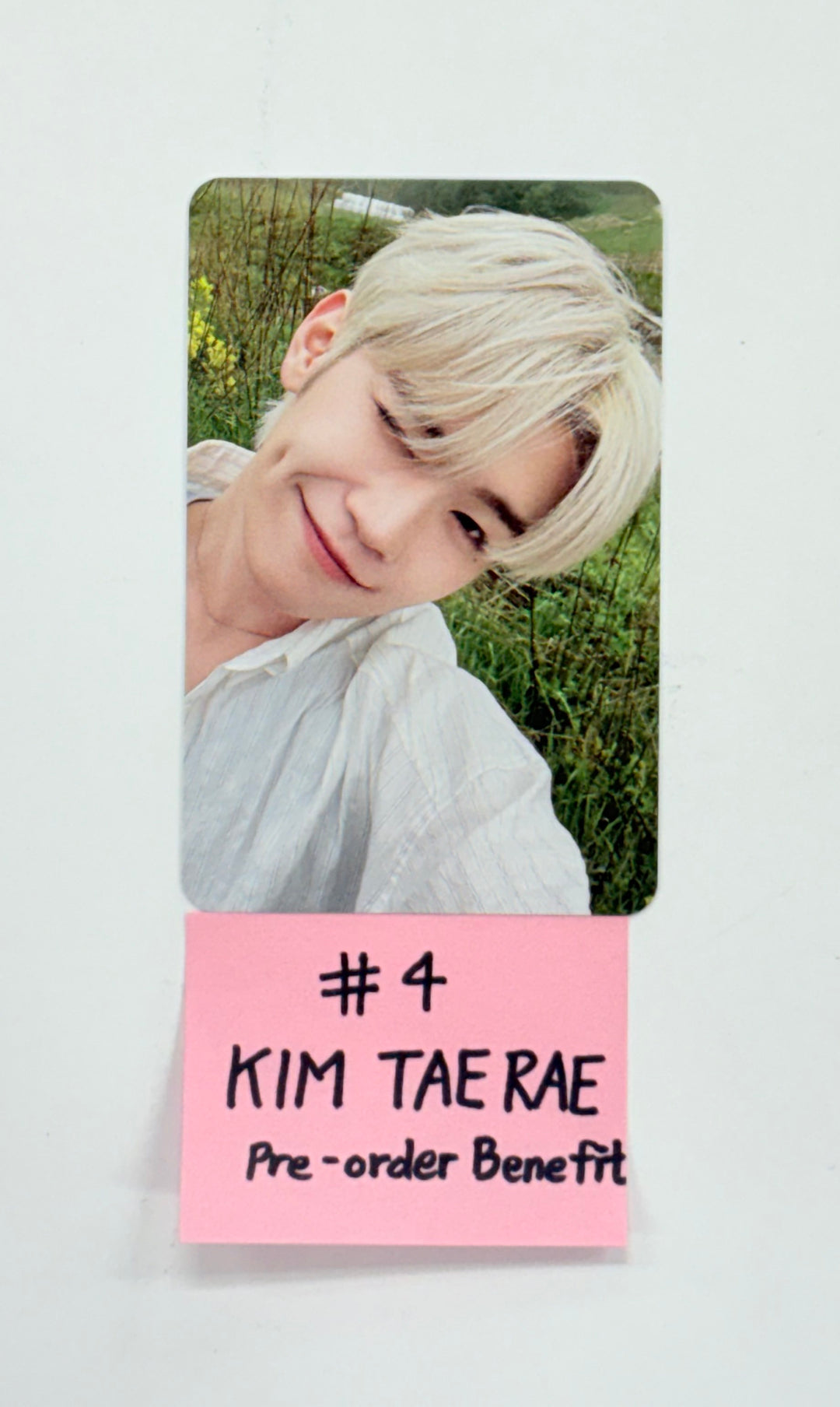 ZEROBASEONE 1st FULL ALBUM "NEVER SAY NEVER" - Pre Order Benefit Photocard [25.9.11]