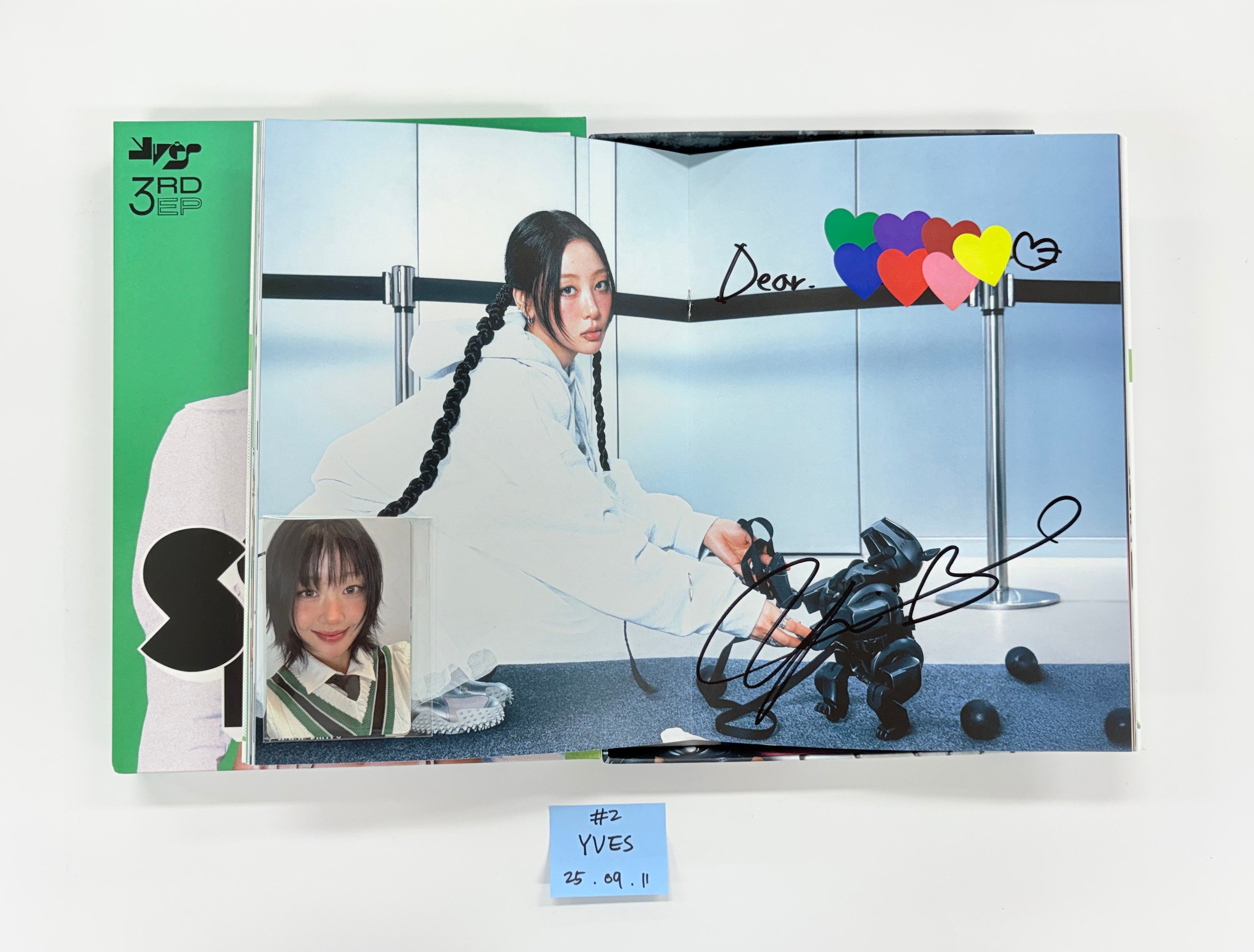 UNIS 'CURIOUS' - Hand Autographed(Signed) Album [24.9.4] (1