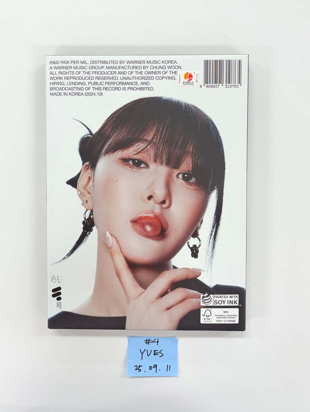Yves "Soft Error", "I Did" - Hand Autographed(Signed) Album [25.9.11]