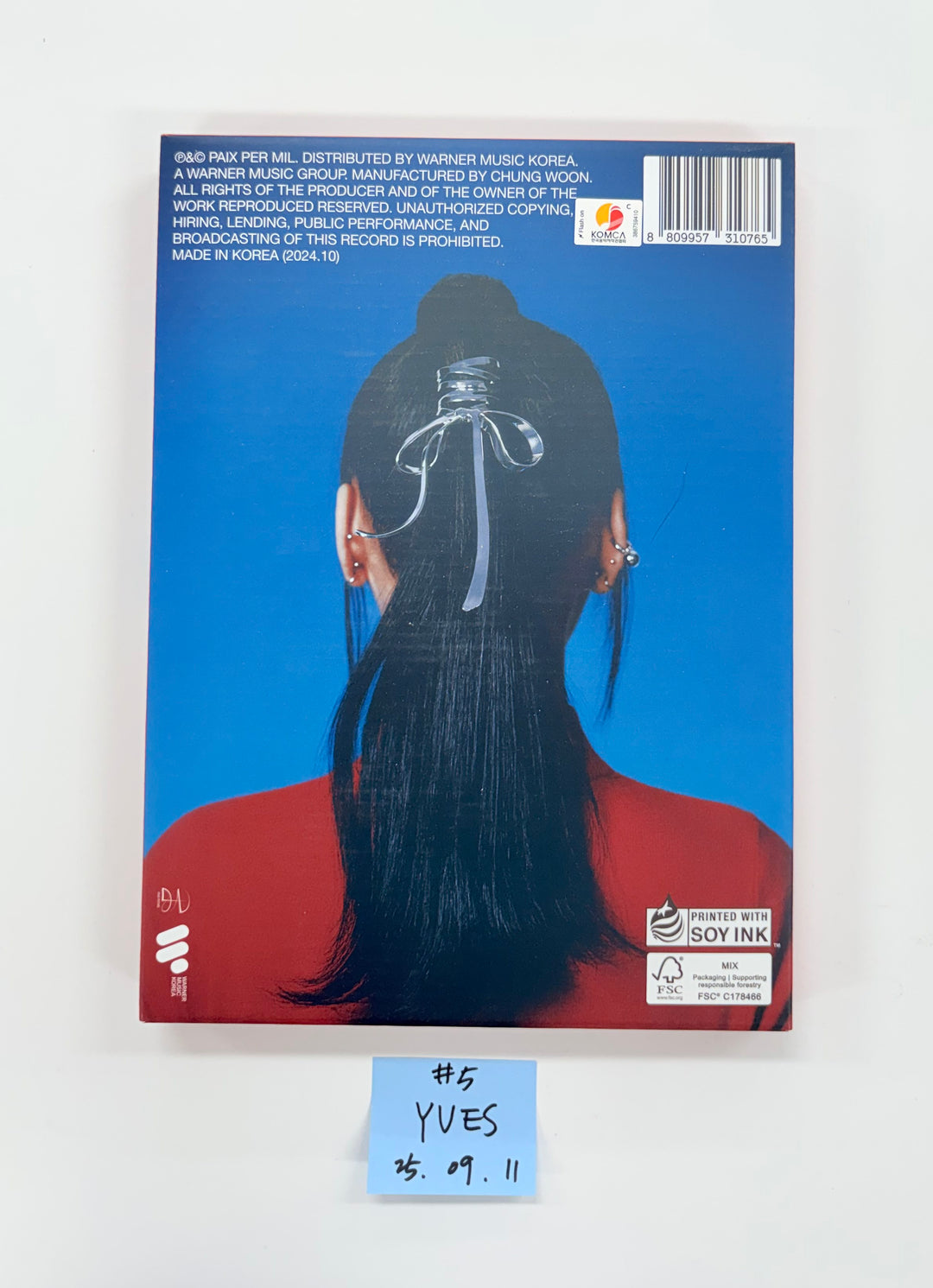 Yves "Soft Error", "I Did" - Hand Autographed(Signed) Album [25.9.11]