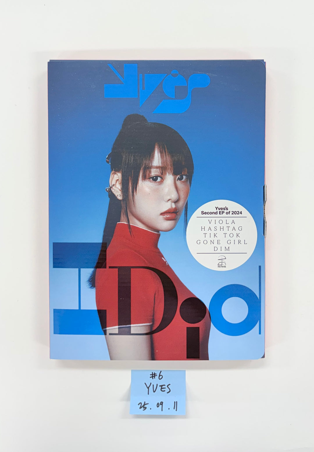 Yves "Soft Error", "I Did" - Hand Autographed(Signed) Album [25.9.11]