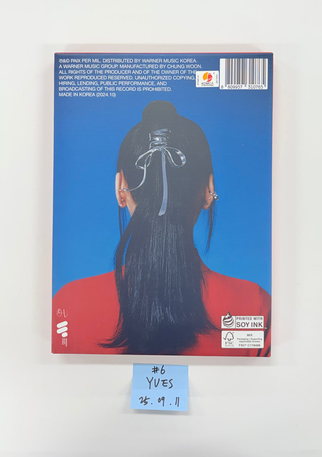 Yves "Soft Error", "I Did" - Hand Autographed(Signed) Album [25.9.11]