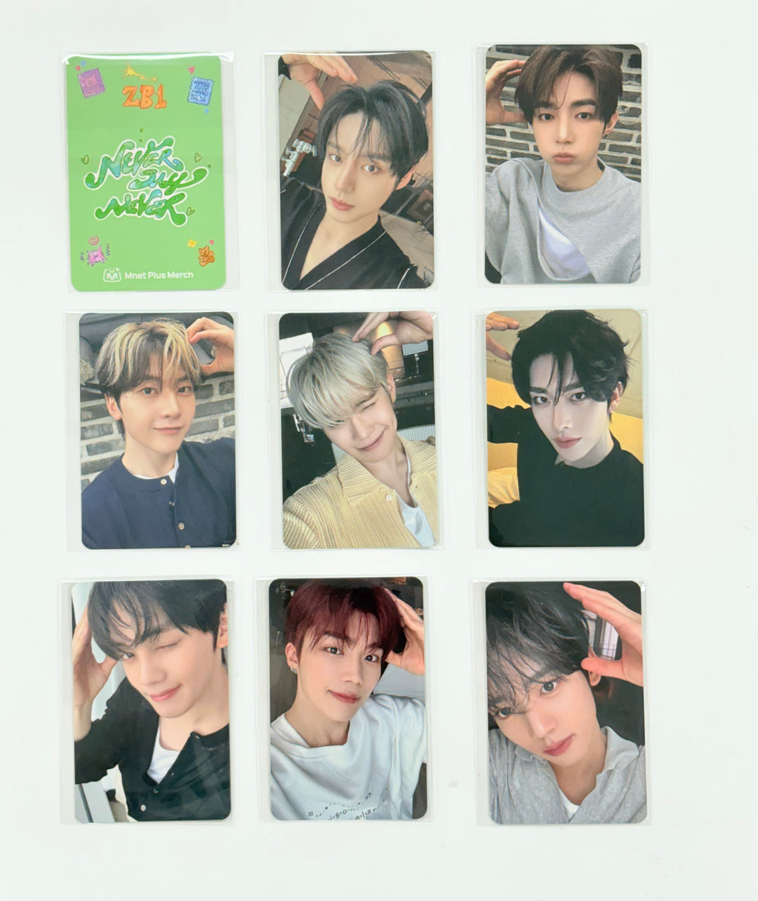 ZEROBASEONE 1st FULL ALBUM "NEVER SAY NEVER" - Mnet Plus Merch Pre Order Benefit Photocard (Digipack ver.) [25.9.11]