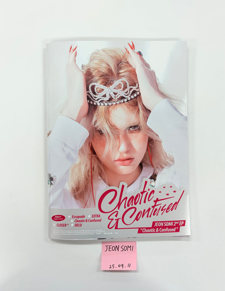JEONSOMI "Chaotic & Confused" - Hand Autographed(Signed) Album [25.9.11]