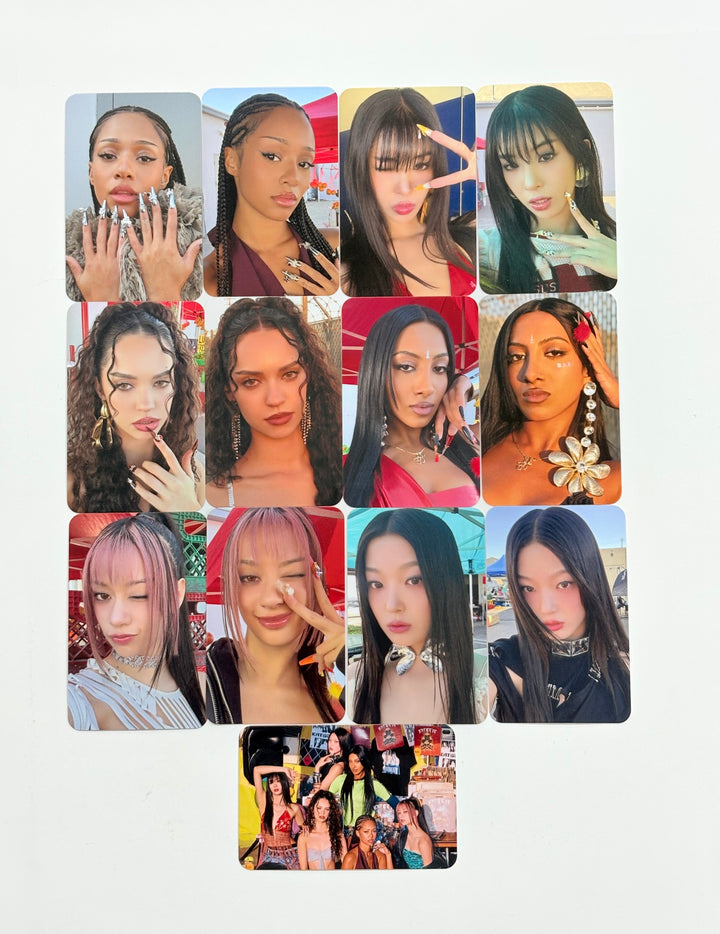 KATSEYE "BEAUTIFUL CHAOS" - Official Trading Photocard [25.9.11]