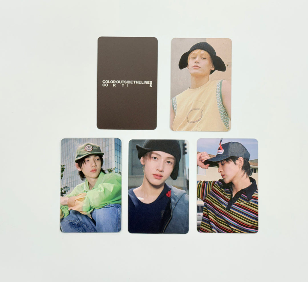 CORTIS 1st EP album "Color Outside The Line" - Apple Music Pre Order Benefit Photocard [25.9.12]