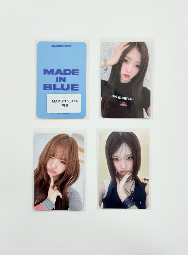 MADEIN S "MADE in BLUE" - Music & Drama Fansign Event Photocard [25.9.12]