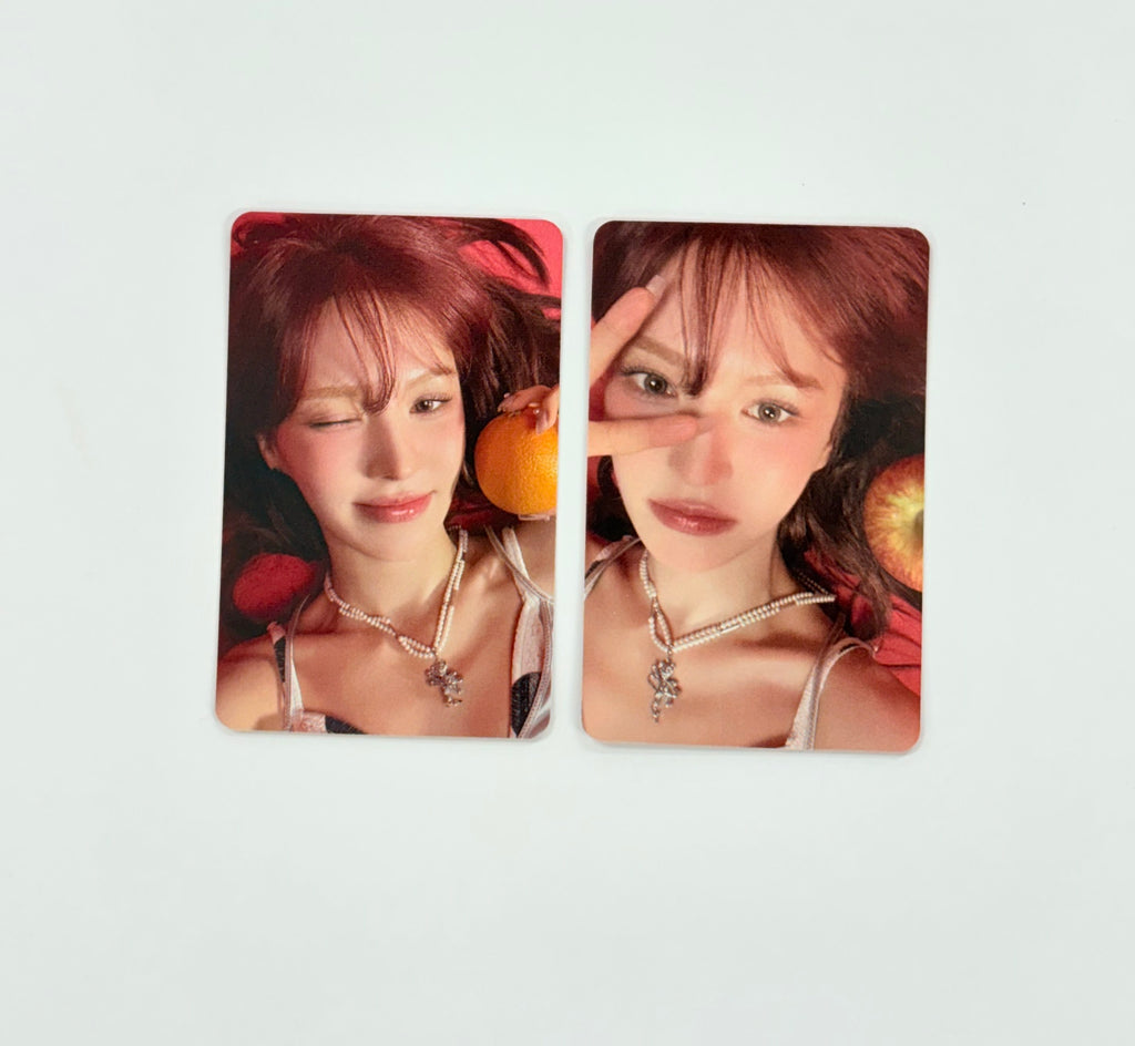 ウェンディ Sunkissサノク　事前収録　トレカ Red Velvet KakaoTalk_20250912_170007826_0