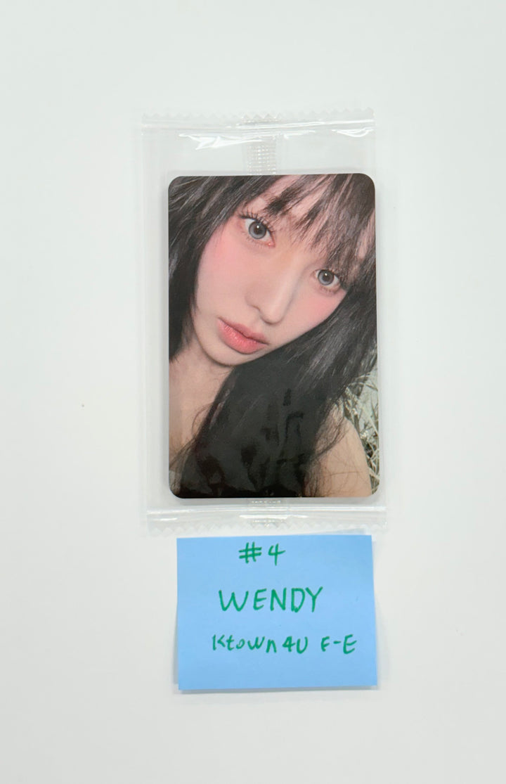 Wendy (Of Red Velvet) "Cerulean Verge" - Ktown4U Fansign Event Photocard [25.9.12]