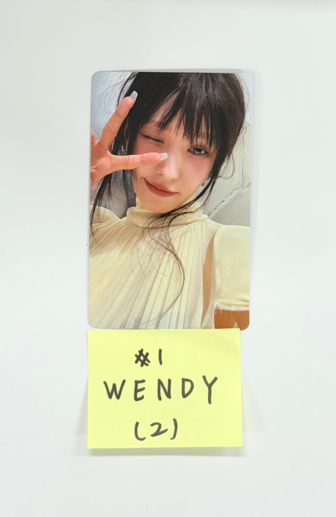 Wendy (Of Red Velvet) "Cerulean Verge" - Official Photocard [25.9.12]