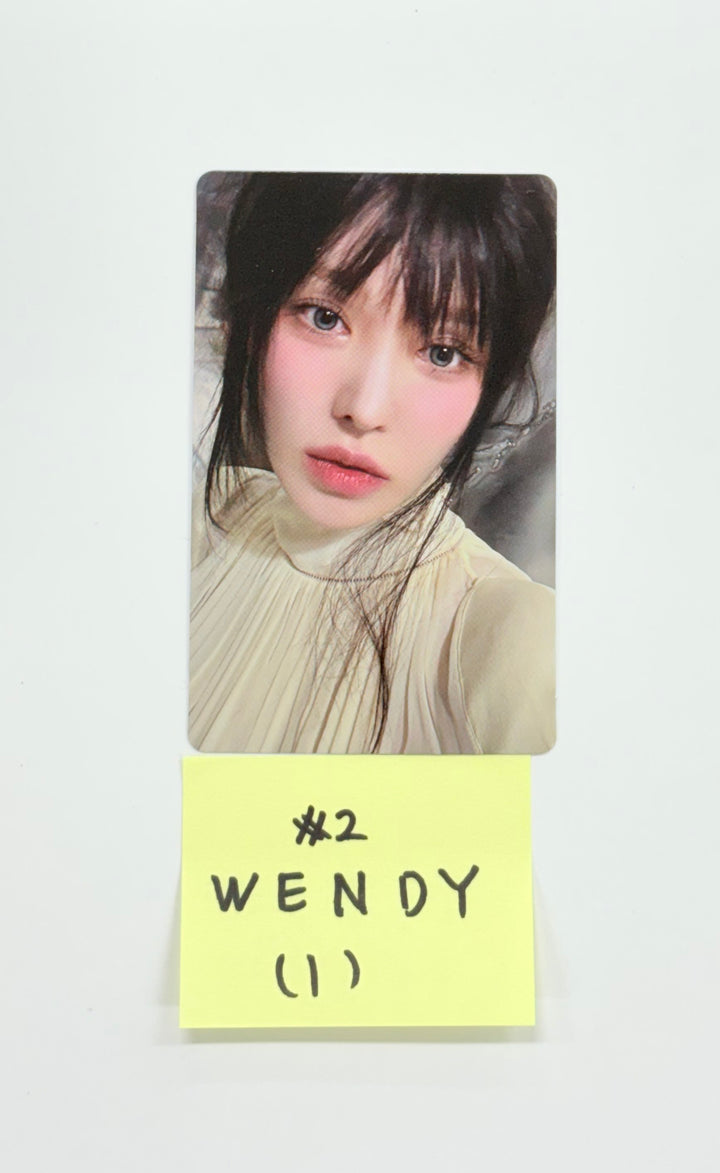 Wendy (Of Red Velvet) "Cerulean Verge" - Official Photocard [25.9.12]