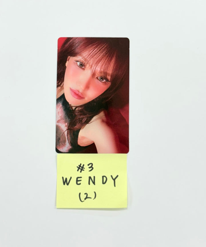 Wendy (Of Red Velvet) "Cerulean Verge" - Official Photocard [25.9.12]