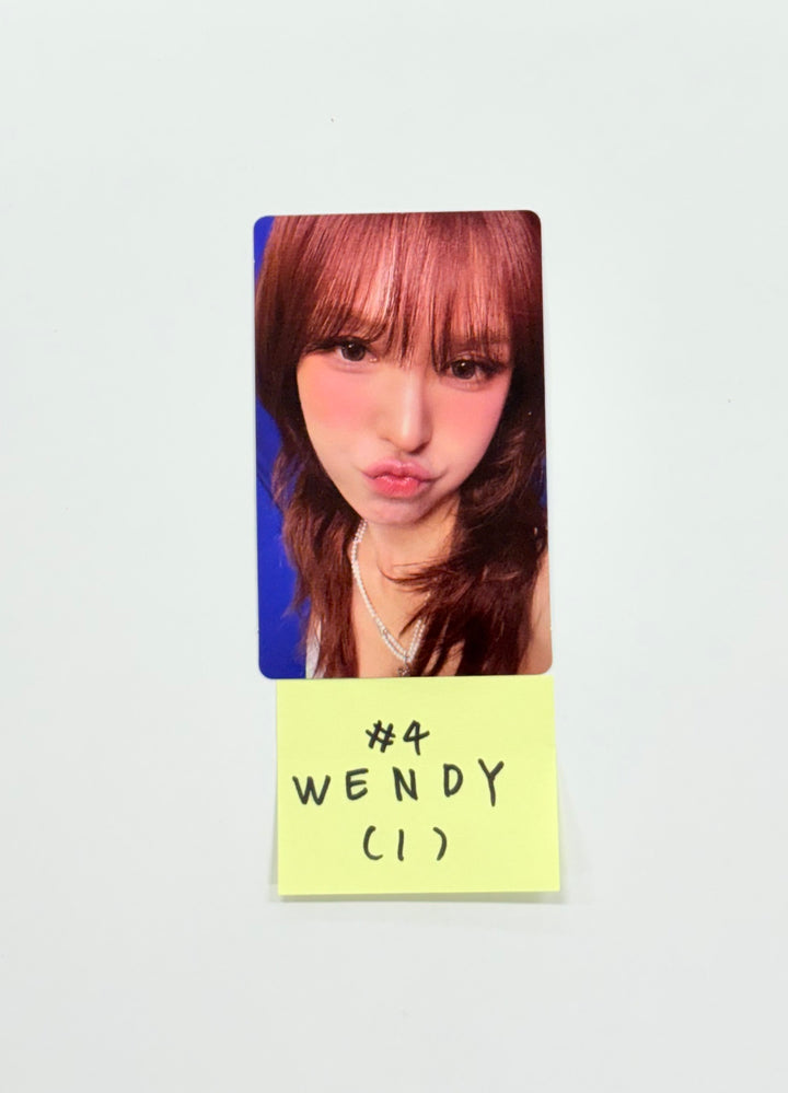 Wendy (Of Red Velvet) "Cerulean Verge" - Official Photocard [25.9.12]