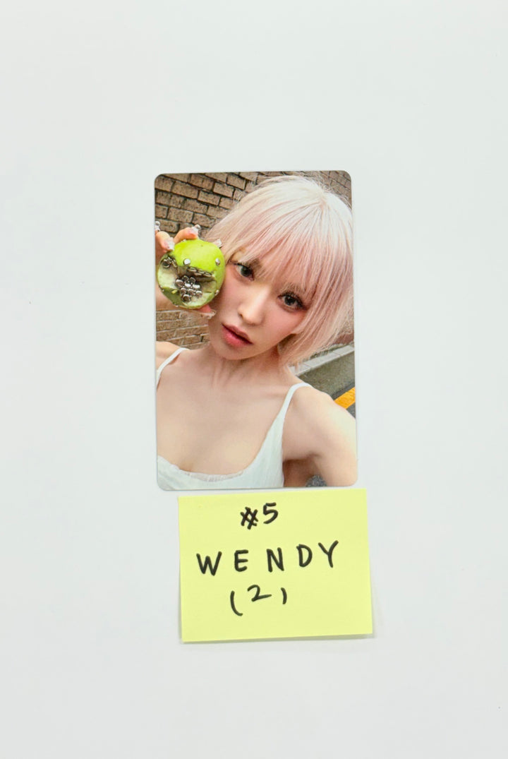 Wendy (Of Red Velvet) "Cerulean Verge" - Official Photocard [25.9.12]