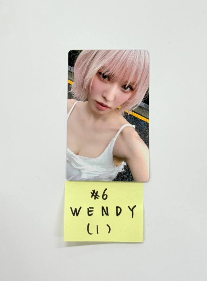 Wendy (Of Red Velvet) "Cerulean Verge" - Official Photocard [25.9.12]