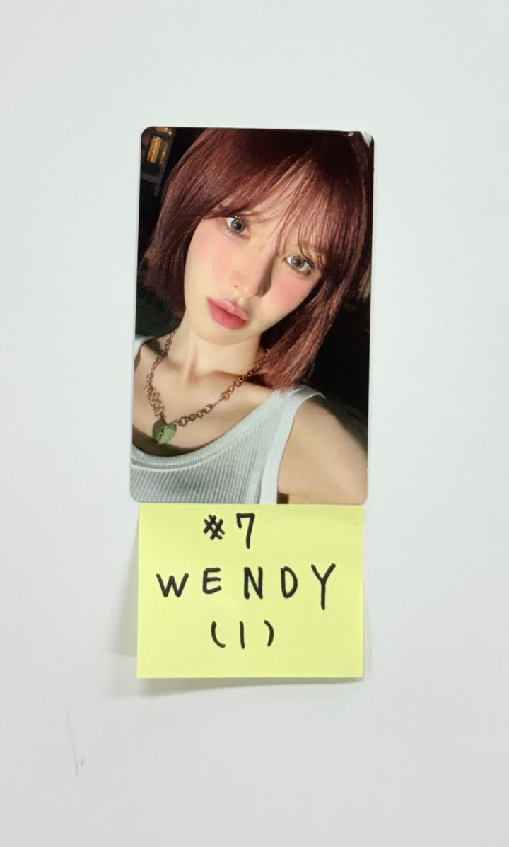 Wendy (Of Red Velvet) "Cerulean Verge" - Official Photocard [25.9.12]