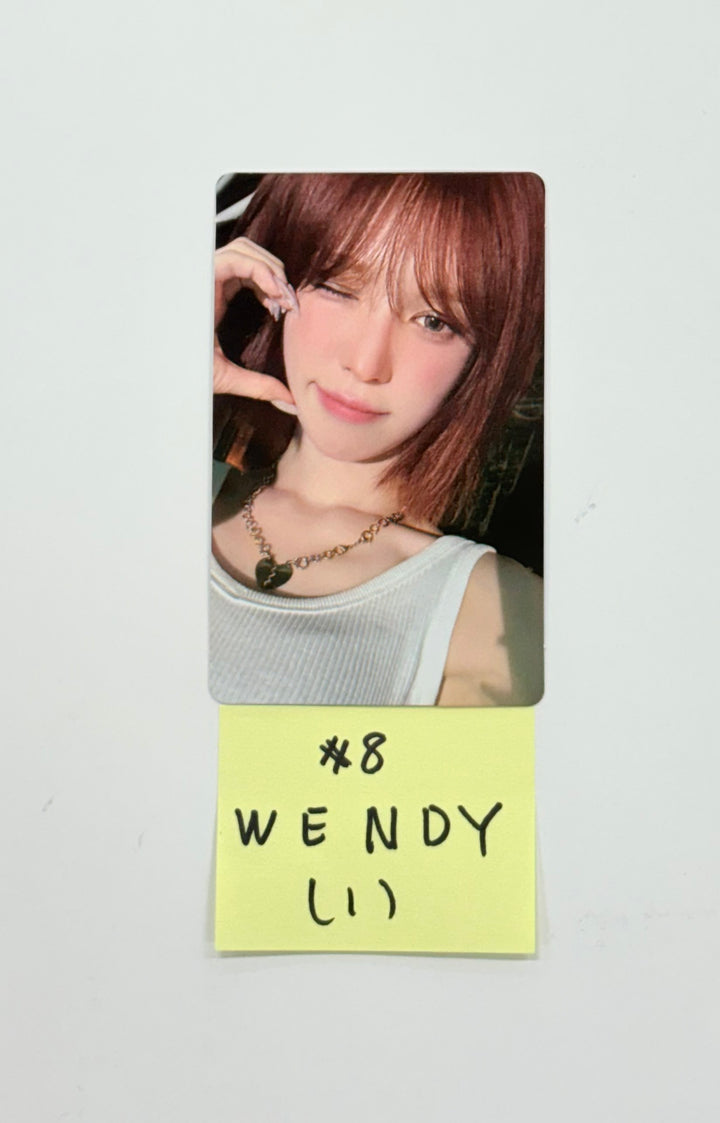 Wendy (Of Red Velvet) "Cerulean Verge" - Official Photocard [25.9.12]