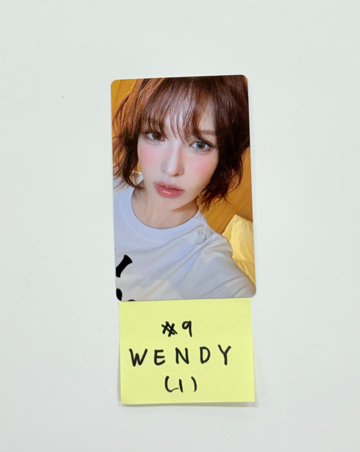 Wendy (Of Red Velvet) "Cerulean Verge" - Official Photocard [25.9.12]