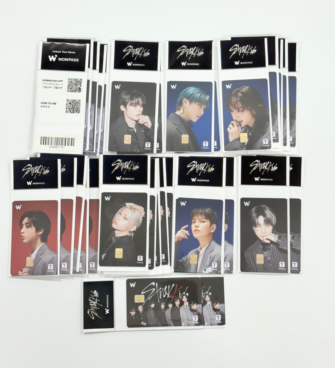 STRAY KIDS - "Wowpass" Limited Edition T-Money [25.9.12]