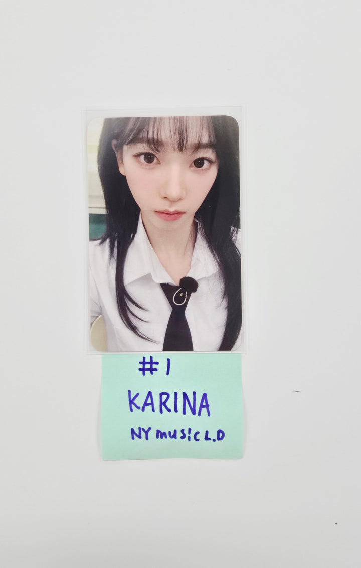 Aespa "Rich Man" - NY Music Lucky Draw Event Photocard [25.9.15]