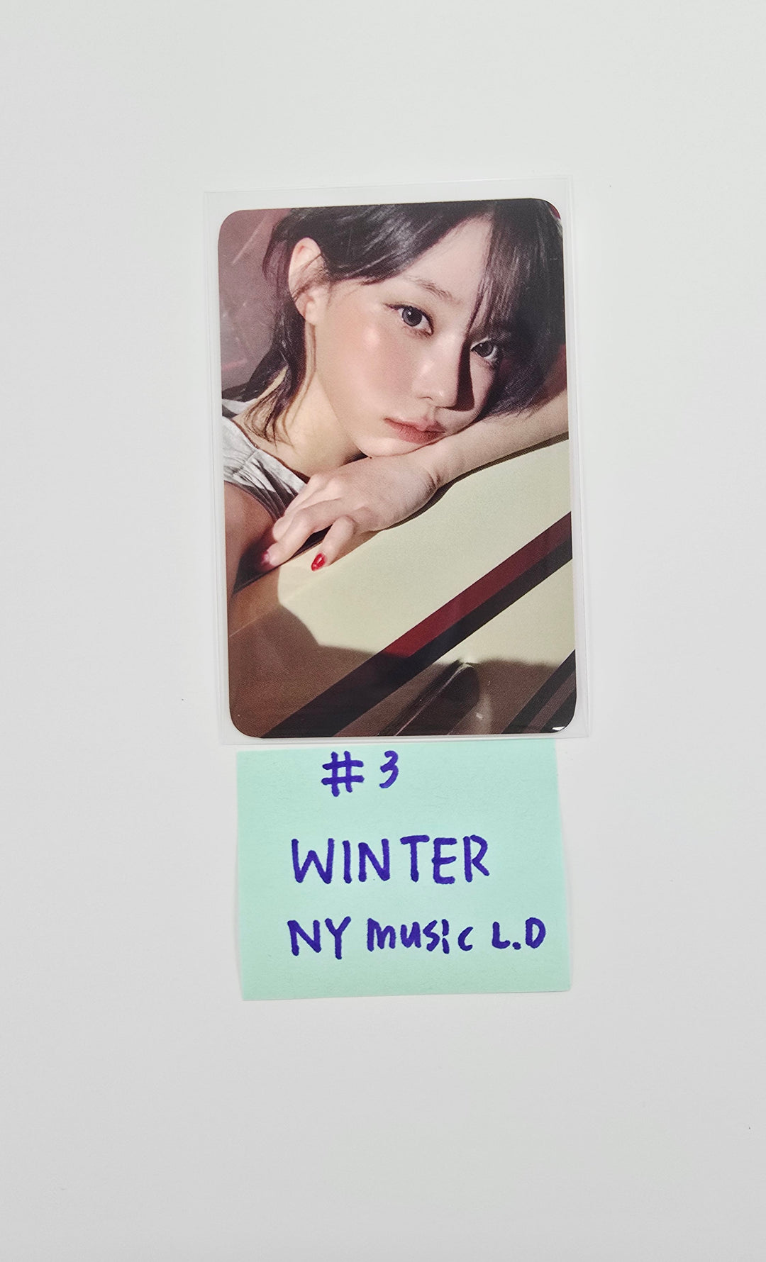 Aespa "Rich Man" - NY Music Lucky Draw Event Photocard [25.9.15]