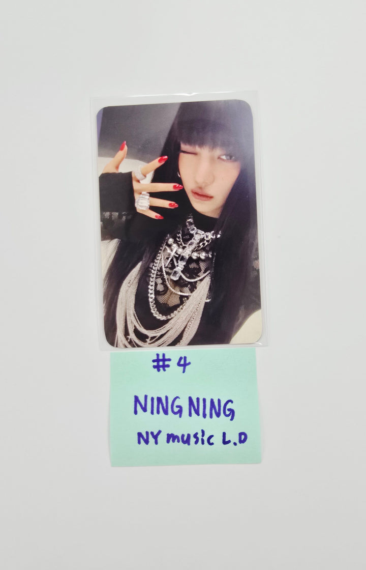 Aespa "Rich Man" - NY Music Lucky Draw Event Photocard [25.9.15]