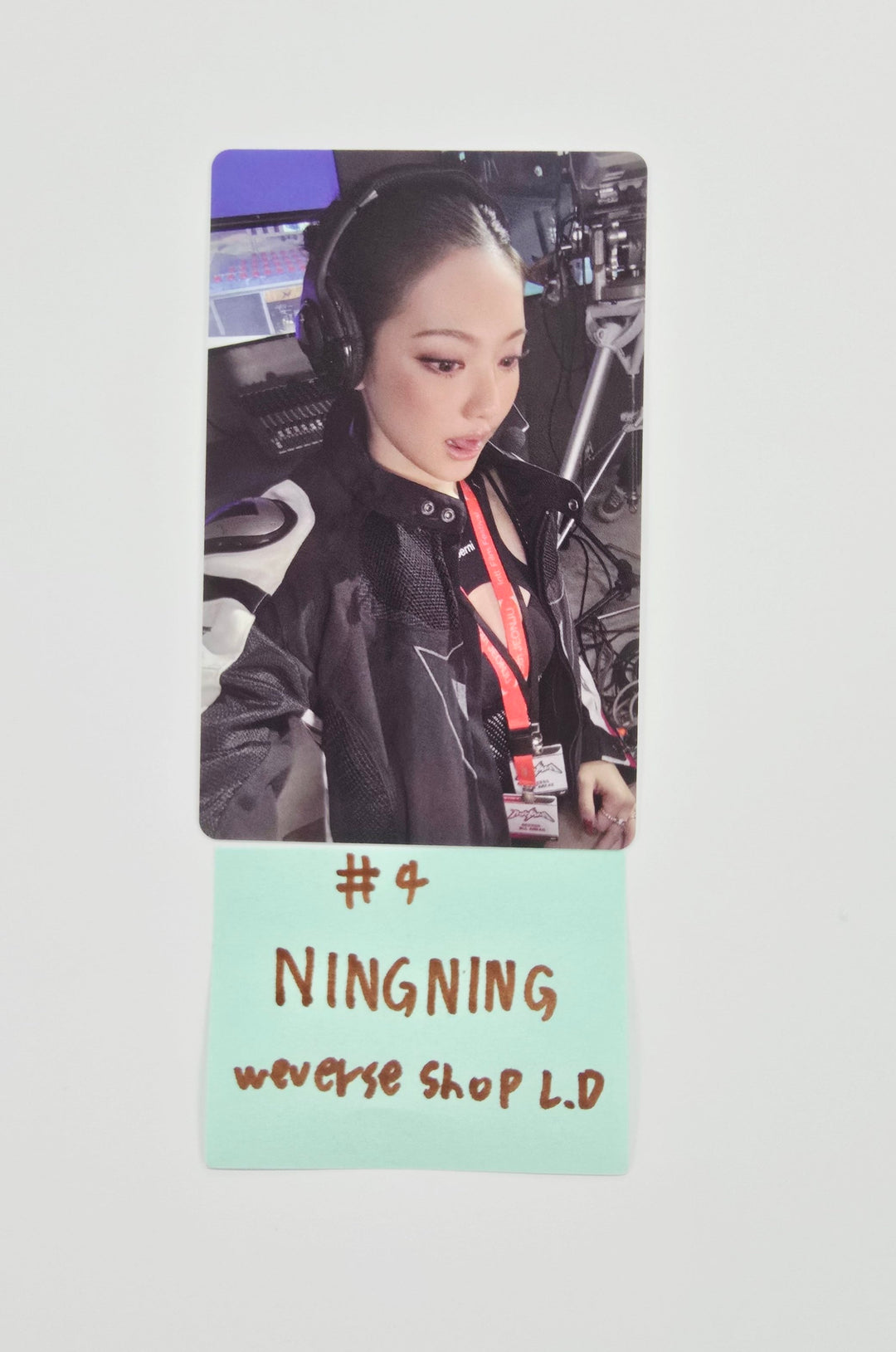 Aespa "Rich Man" - Weverse Shop Lucky Draw Event Photocard [25.9.15]