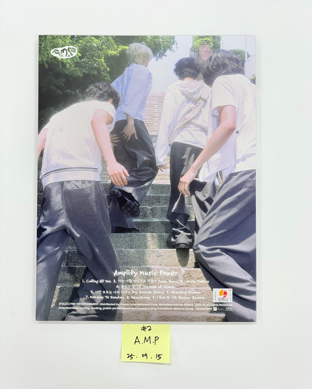 AxMxP "AxMxP ", Haechan "TASTE", NCT WISH "COLOR", CORTIS "Color Outside The Lines" - Hand Autographed(Signed) Promo Album [25.9.15]