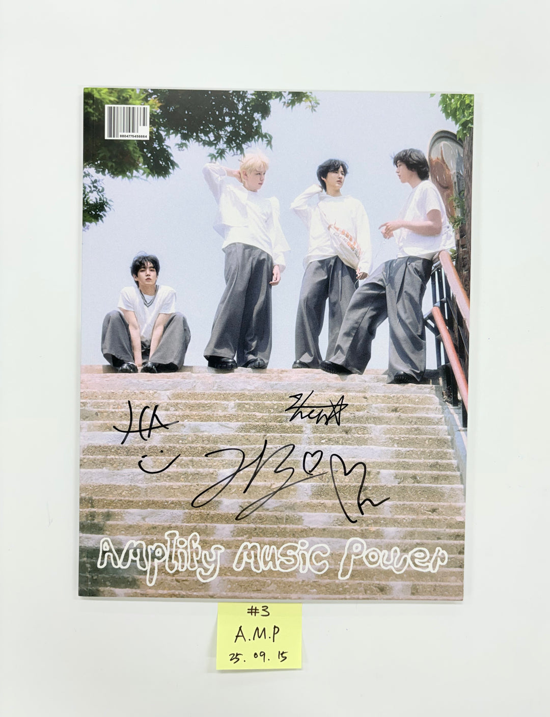 AxMxP "AxMxP ", Haechan "TASTE", NCT WISH "COLOR", CORTIS "Color Outside The Lines" - Hand Autographed(Signed) Promo Album [25.9.15]