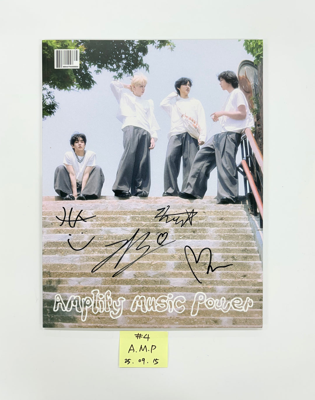 AxMxP "AxMxP ", Haechan "TASTE", NCT WISH "COLOR", CORTIS "Color Outside The Lines" - Hand Autographed(Signed) Promo Album [25.9.15]