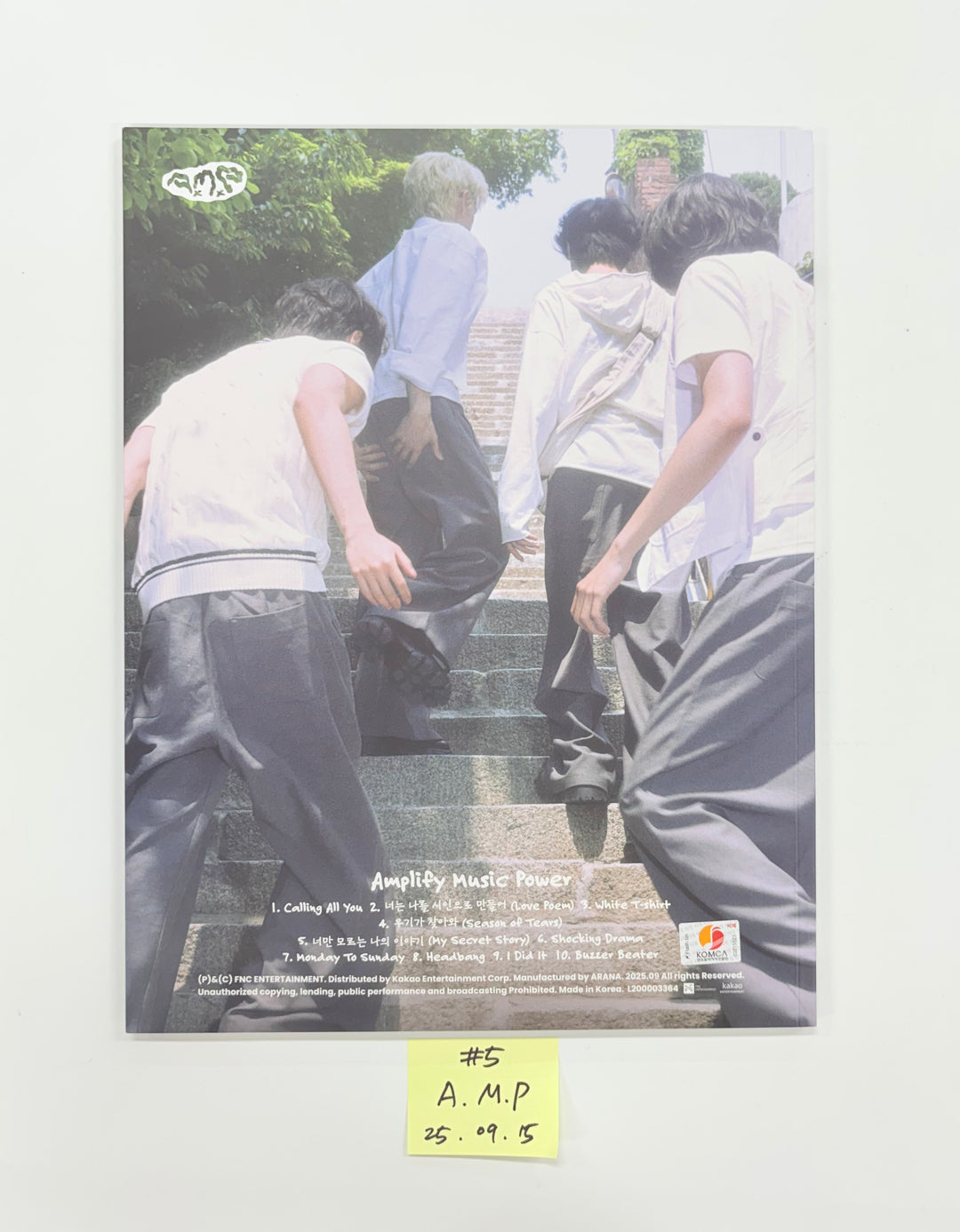 AxMxP "AxMxP ", Haechan "TASTE", NCT WISH "COLOR", CORTIS "Color Outside The Lines" - Hand Autographed(Signed) Promo Album [25.9.15]