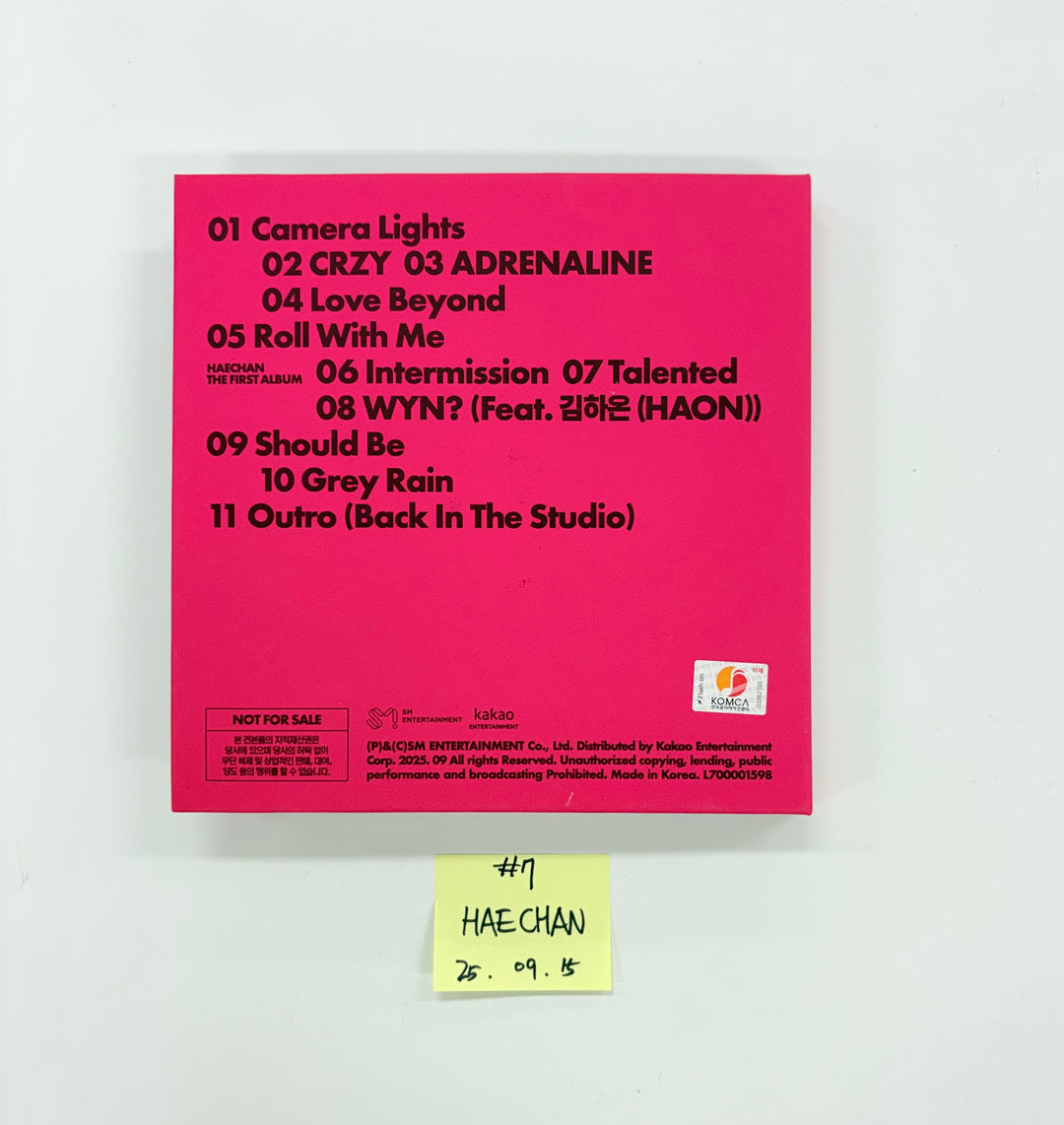 AxMxP "AxMxP ", Haechan "TASTE", NCT WISH "COLOR", CORTIS "Color Outside The Lines" - Hand Autographed(Signed) Promo Album [25.9.15]