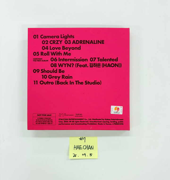 AxMxP "AxMxP ", Haechan "TASTE", NCT WISH "COLOR", CORTIS "Color Outside The Lines" - Hand Autographed(Signed) Promo Album [25.9.15]