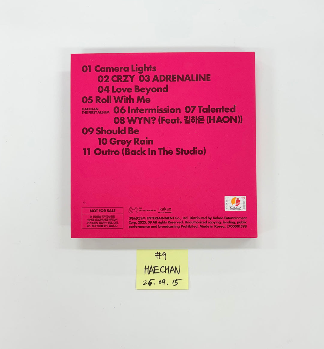 AxMxP "AxMxP ", Haechan "TASTE", NCT WISH "COLOR", CORTIS "Color Outside The Lines" - Hand Autographed(Signed) Promo Album [25.9.15]