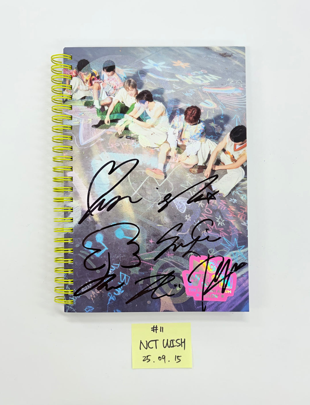 AxMxP "AxMxP ", Haechan "TASTE", NCT WISH "COLOR", CORTIS "Color Outside The Lines" - Hand Autographed(Signed) Promo Album [25.9.15]