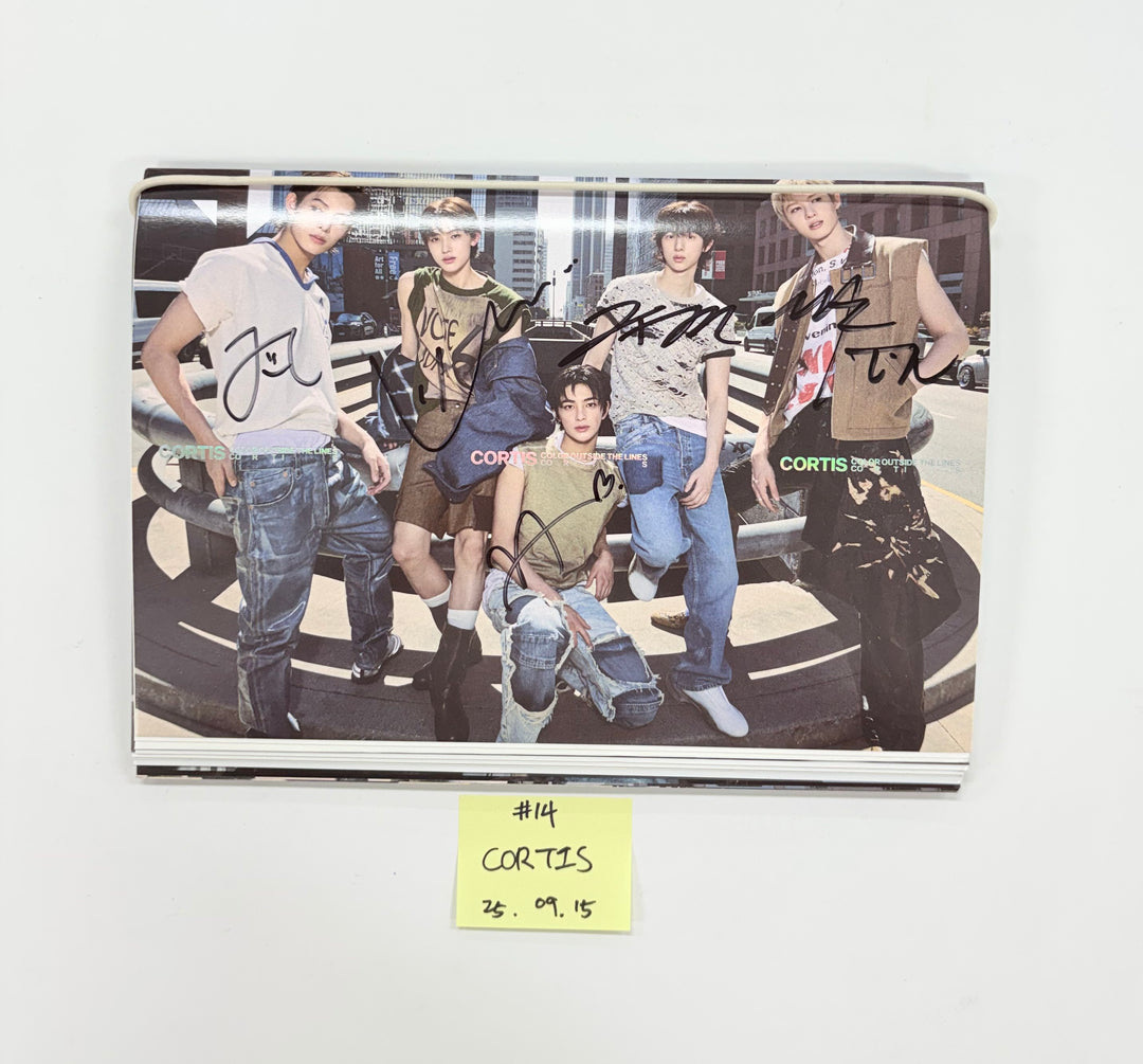 AxMxP "AxMxP ", Haechan "TASTE", NCT WISH "COLOR", CORTIS "Color Outside The Lines" - Hand Autographed(Signed) Promo Album [25.9.15]
