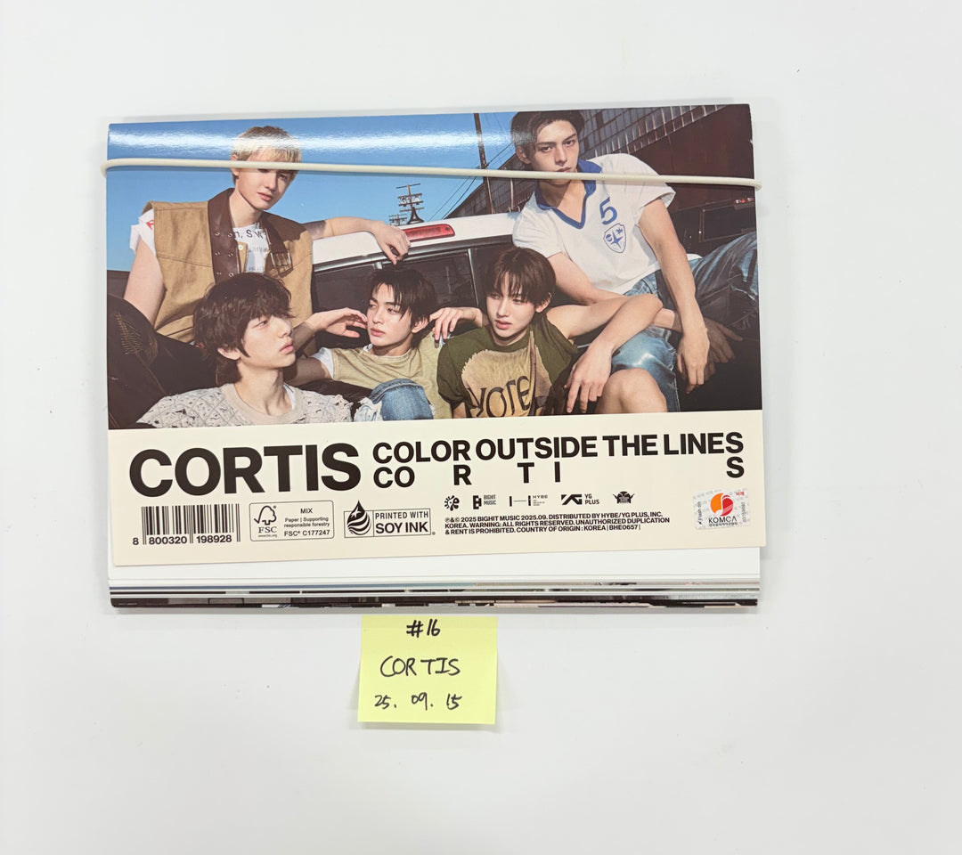 AxMxP "AxMxP ", Haechan "TASTE", NCT WISH "COLOR", CORTIS "Color Outside The Lines" - Hand Autographed(Signed) Promo Album [25.9.15]