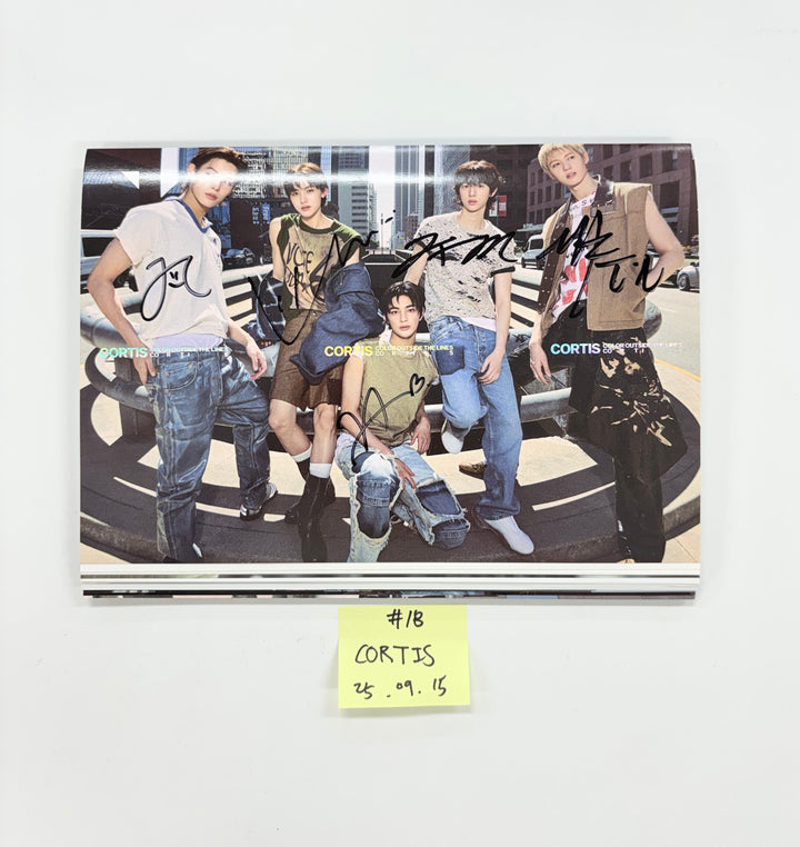 AxMxP "AxMxP ", Haechan "TASTE", NCT WISH "COLOR", CORTIS "Color Outside The Lines" - Hand Autographed(Signed) Promo Album [25.9.15]
