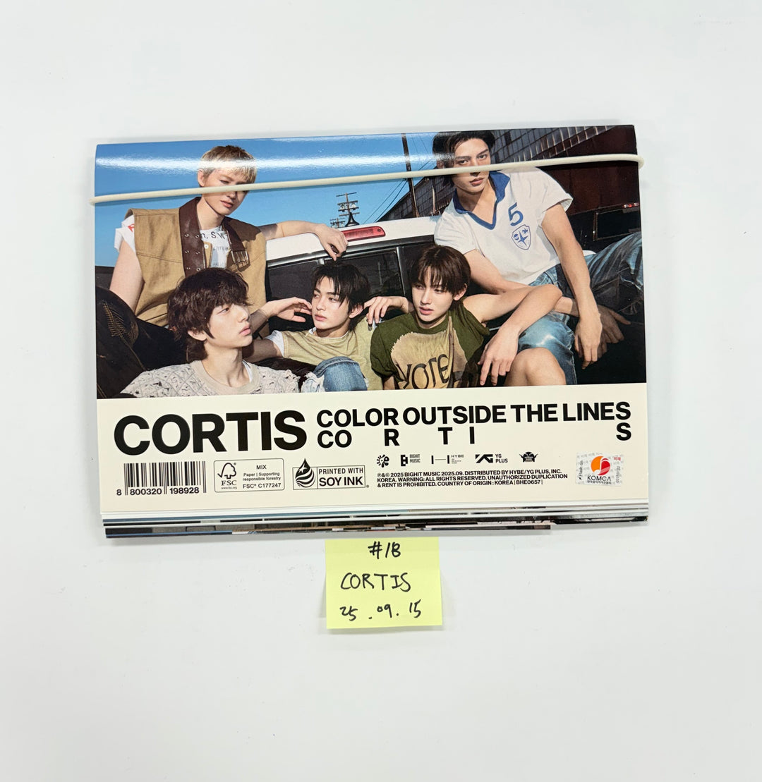 AxMxP "AxMxP ", Haechan "TASTE", NCT WISH "COLOR", CORTIS "Color Outside The Lines" - Hand Autographed(Signed) Promo Album [25.9.15]