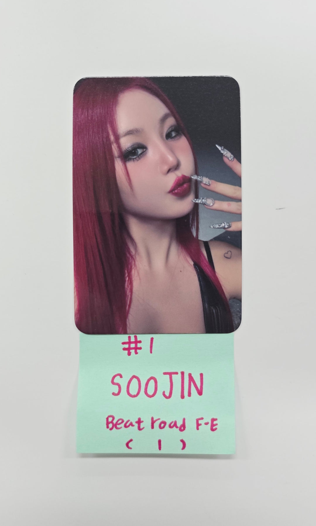 SOOJIN "BADITUDE" - Beatroad Fansign Event Photocard [25.9.15]