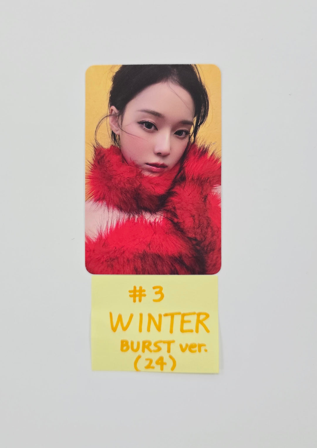 Aespa "Rich Man" - Official Photocard (BURST Ver.) [25.9.15]
