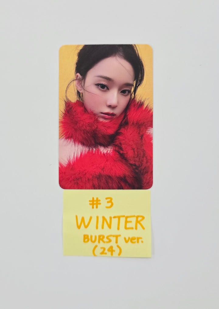 Aespa "Rich Man" - Official Photocard (BURST Ver.) [25.9.15]