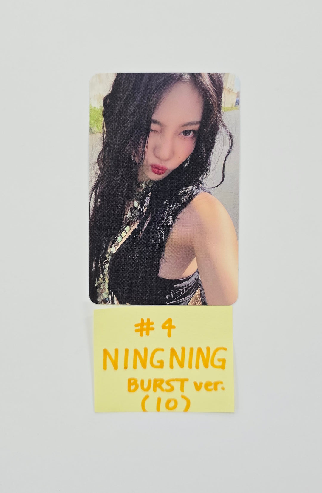 Aespa "Rich Man" - Official Photocard (BURST Ver.) [25.9.15]