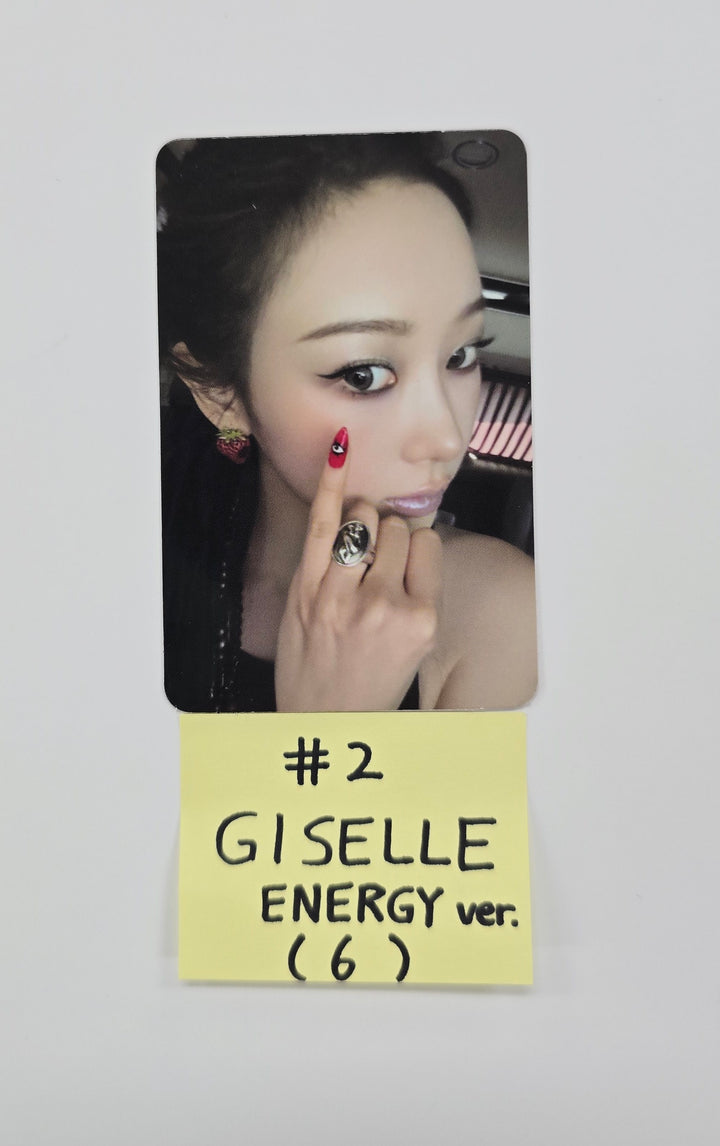 Aespa "Rich Man" - Official Photocard (ENERGY Ver.) [25.9.15]