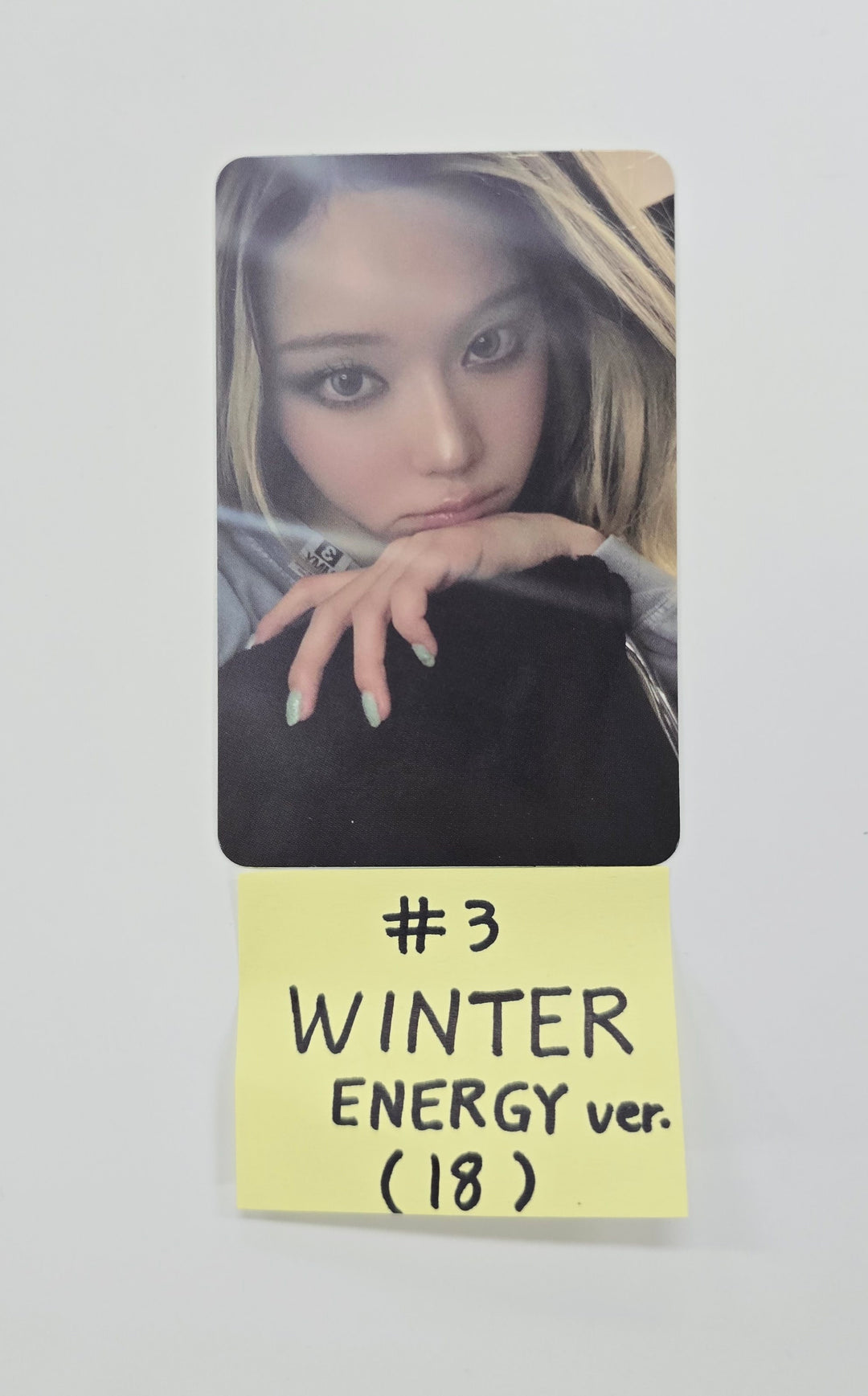 Aespa "Rich Man" - Official Photocard (ENERGY Ver.) [25.9.15]