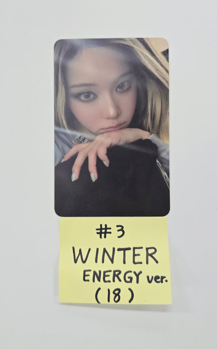 Aespa "Rich Man" - Official Photocard (ENERGY Ver.) [25.9.15]