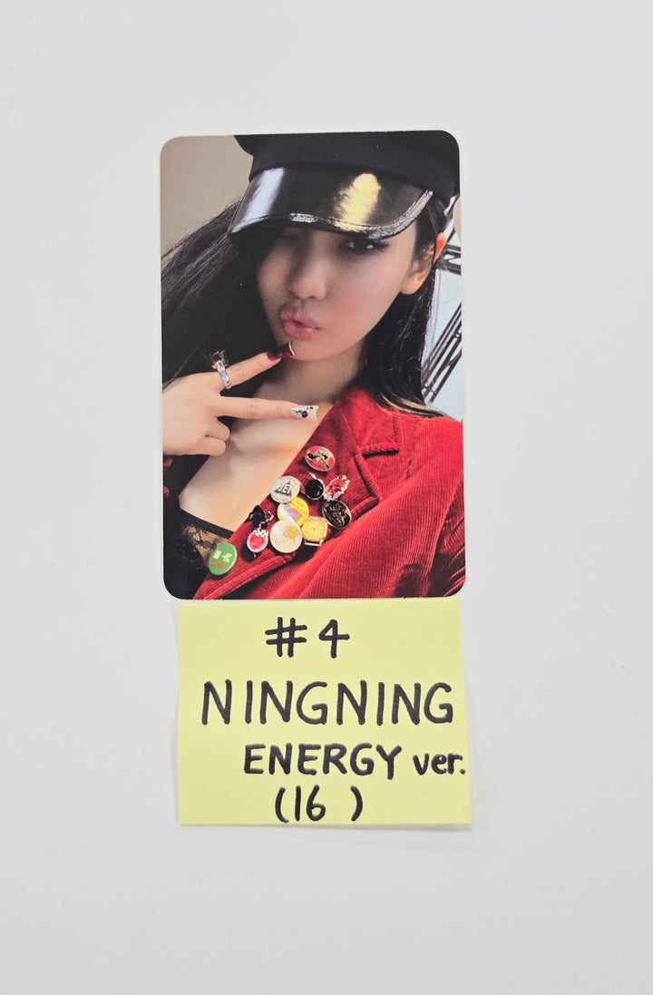 Aespa "Rich Man" - Official Photocard (ENERGY Ver.) [25.9.15]